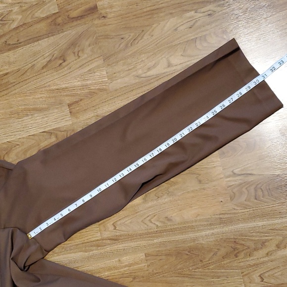Alfred Dunner Womens Pull On Pants Size 12 Brown - Picture 6 of 10